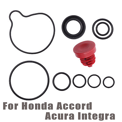 #ad 10X Power Steering Pump Seal Kit For 91347 P2A 003 Honda Accord Acura Integra $13.09