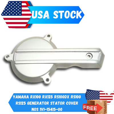 #ad Yamaha RX100 RX125 RS100DX RS100 RS125 Generator Stator Cover OEM 1V1 15415 00 $49.50