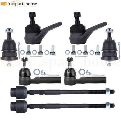 #ad Fits 85 99 Buick Electra Pontiac 8x Front Lower Ball Joints Steering Tie Rod End $58.49