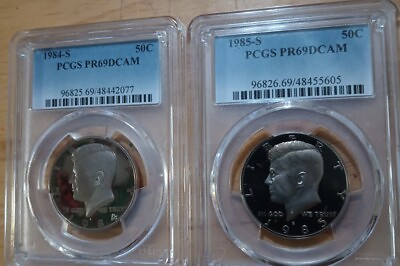 #ad PCGS Lot Of 2 Coins $40.00