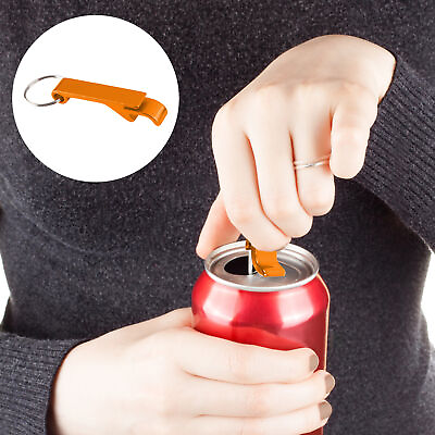 #ad Beer Bottle Opener Keychain Mini Pocket Aluminum Alloy Beverage Bottle Opener $7.49