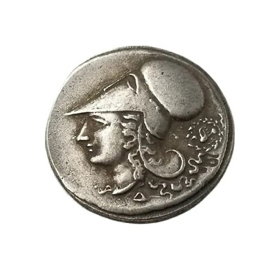 #ad Ancient Greece Commemorative Silver Plated Coin Corinth 350 300 BC Silver Stater $9.99