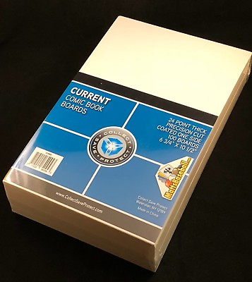 #ad 200 NEW CSP Current Comic Bags and Boards Modern Archival Book Storage $37.50