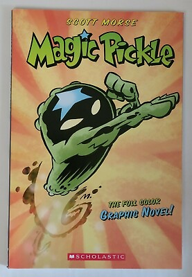 #ad MAGIC PICKLE BY SCOTT MORSE 112PG PAPERBACK ILLUSTRATED COLOR NEW amp; UNUSED $13.00