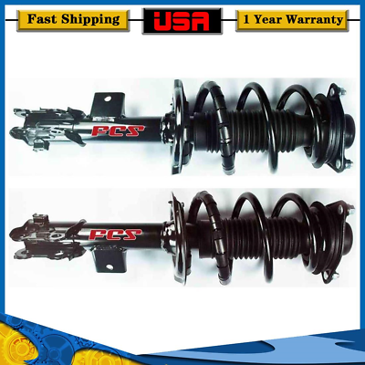 #ad Front Struts For 2011 2014 Hyundai Sonata with coil spring H AO $198.69