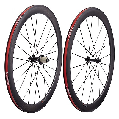 #ad R13 Hub 700C Road Bicycle Wheelset Basalt Rim Brake Carbon Wheels 50mm UD Matte $315.00