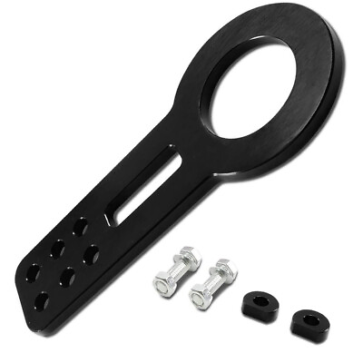 #ad Universal Front Anodized Billet Aluminum Racing Towing Hook Towing Kit Black $14.43