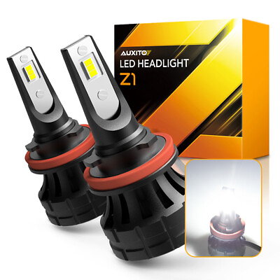 #ad 2x AUXITO H8 H9 H11 LED Headlight Kit Low Beam Light Bulb Cool White 6000K 140W $23.99