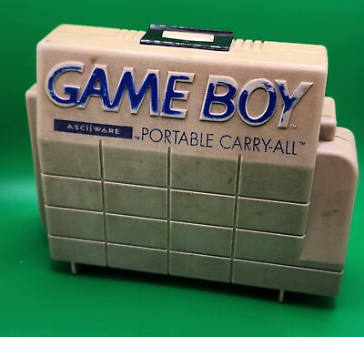 #ad Nintendo Gameboy Portable Carry All Hard Shell Case By Nexoff Gray $14.99