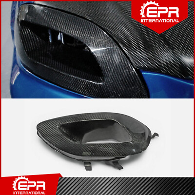 #ad For 96 98 Honda EK9 Civic Carbon Fiber RHS Headlight Air Duct Vents BodyKit 1pcs $307.44