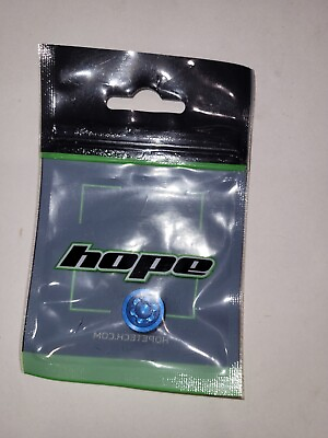 #ad Hope RX4 Small Bore Cap For Shimano Mineral Oil Brake Blue Brand New $15.95