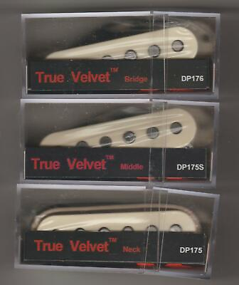 #ad DiMarzio® True Velvet Pickup Set B M N RW RP Mid Aged White Covers USA Brand New $209.97