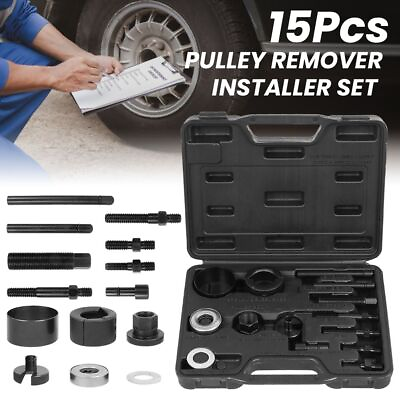 #ad Pulley Puller Remove Install Car Repair Kit Power Steering Alternator Pump Tool $26.99
