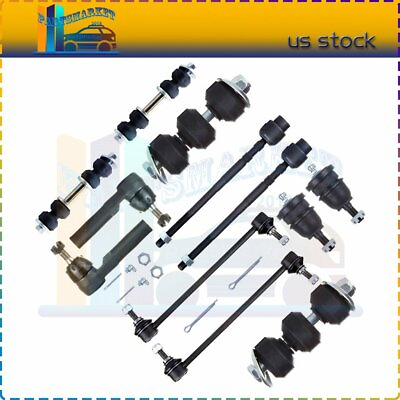 #ad Set Of 12 Fit For 1992 1999 Oldsmobile 88 Tie Rod Ball Joints Suspension Kit $59.78