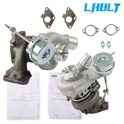 #ad LABLT 2x Turbo Turbochargers Left Right For 2015 2017 Ford F 150 F150 2.7L V6 $485.00