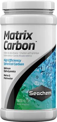 #ad Seachem Matrix Carbon 250mL Fish Tank Aquarium Additive Filtration $14.50