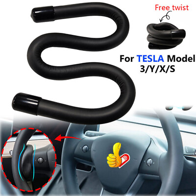 #ad Steering Wheel Booster Weight Autopilot Counterweight For Tesla Model 3 Y X S 🔥 $13.99