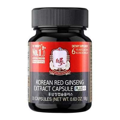#ad Korean Red Panax Ginseng 9050mg 120 Caps High Strength $18.18