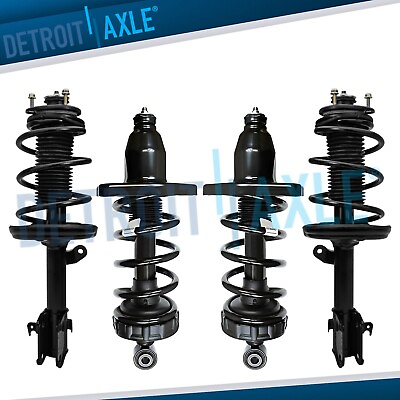 #ad Front and Rear Struts w Coil Spring Assembly for 2006 2014 Honda Ridgeline $314.48