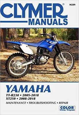 #ad Yamaha XT250 2008 2018 amp; TT R230 2005 2018 Clymer Workshop Manual Service $79.75
