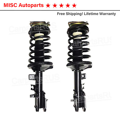 #ad Front Pair Quick Complete Strut amp; Coil Spring For 1999 2001 Infiniti QX4 $298.37