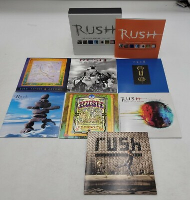 INCOMPLETE READ DESC. Studio Albums 1989 2007 by Rush Box Set 2013 $14.99