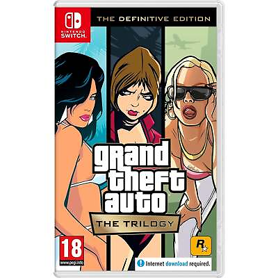 #ad Grand Theft Auto: The Trilogy The Definitive Edition Nintendo Switch $49.99