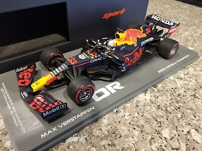 #ad Max Verstappen Abu Dhabi GP 2021 Spark 1:18 Red Bull Honda RB16B $145.00
