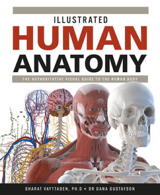 #ad Illustrated Human Anatomy: The Authoritative Visual Guide to the Hum GOOD $29.91