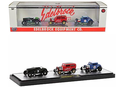 #ad quot;Edelbrock Equipment Co.quot; Set of 3 Pieces Limited Edition to 2750 pieces Worldw $57.07