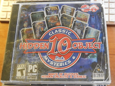 #ad HIDDEN OBJECT MYSTERIES 6 PC BRAND NEW $3.50