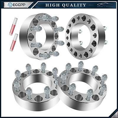 #ad ECCPP 4Pcs 2quot; 8x170 Wheel Spacers 14x1.5 For 2003 2023 Ford F250 Super Duty 8Lug $109.95