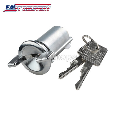 #ad #ad US61L Ignition Lock Switch Cylinder w 2 Keys Set for Chevy Pontiac GMC Buick $11.89