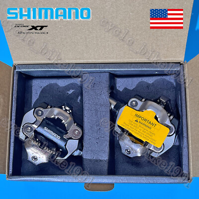 #ad Shimano PD M8100 Deore XT Cross Country Race SPD MTB XC Bike Pedals Set amp; Cleats $66.99