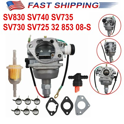 #ad Carburetor Kit For Kohler Engine SV830 SV740 SV735 SV730 SV725 32 853 08 S US $28.49