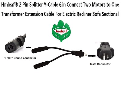 #ad Okin Limoss 2 Pin Splitter Y Cable for Two Motors to One Transformer motor Cable $9.99