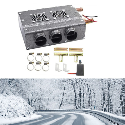 Car And Truck Heater 12V Under Dash With Speed Switch 6 port $53.72