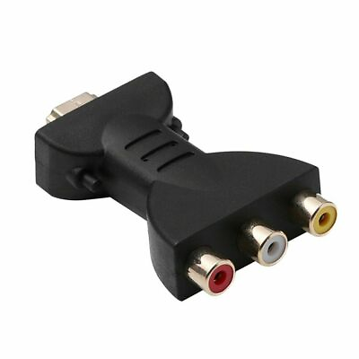 #ad HDMI to 3RCA Video Audio Adapter Component Converter HD For HDTV DVD Projector $8.99