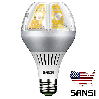 #ad 1X 35W=650W 6500lm LED Light Bulb 5000K Daylight Updated Energy Saving SANSI COC $19.49