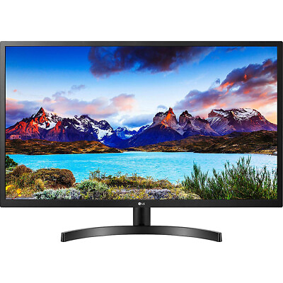 #ad LG 32ML600M B 32quot; Full HD IPS LED Monitor with HDR 10 2019 Model Open Box $172.00
