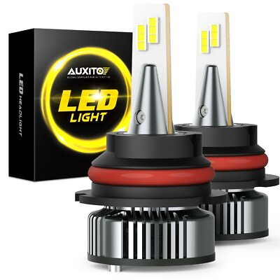 #ad 16000LM Super Bright 9007 HB5 LED Headlight Kit High Low CANBUS Beam White Bulb $50.34