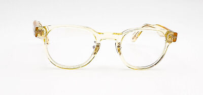 #ad Tom Ford Tf5783 Db Crystal Yellow Round Blue Light Glasses 039 47 23 145 $199.95