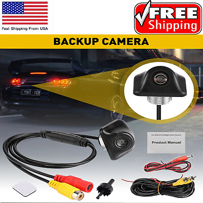 #ad 170 CMOS Car Rear View Backup Camera Reverse HD Night Vision Waterproof CAM Kit $13.99