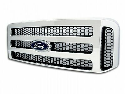 #ad Blemish SUPERDUTY GRILLE 2006 style F250 FORD CHROME CONVERSION FITS 1999 2004 $229.00