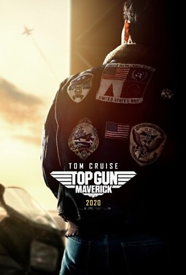 #ad TOP GUN MAVERICK 27x40 Movie Poster Tom Cruise Licensed New USA AA $24.99