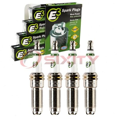#ad 4 pc E3 Spark Plugs for 2012 2022 Ford Edge 2.0L L4 Ignition Wire Secondary br $30.27