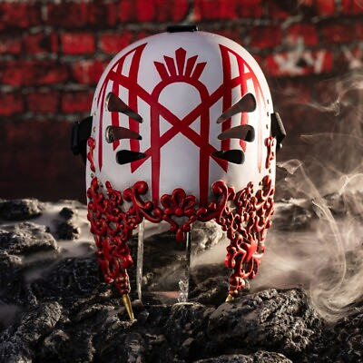 #ad Xcoser Rock Band Sleep Engraved Version Mask Cosplay Prop Resin Replica Fan Gift $75.99