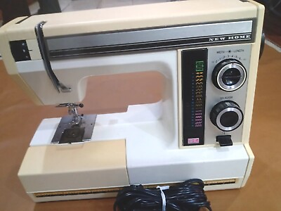 #ad New Home Sewing Machine By Janome vintage $198.00