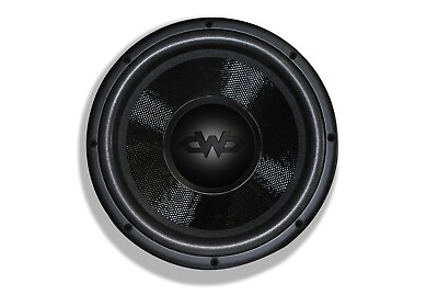 #ad CWD Black Fiber D2 12quot; 400 Watt Max Power Dual 2 Ohm Car Subwoofer $280.00