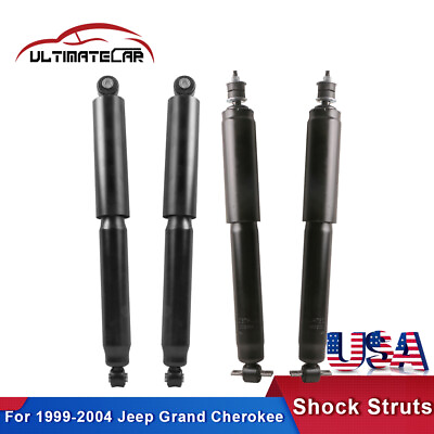 #ad Set 4 Gas Shock Struts Absorbers For 1999 2004 Jeep Grand Cherokee Front amp; Rear $59.96